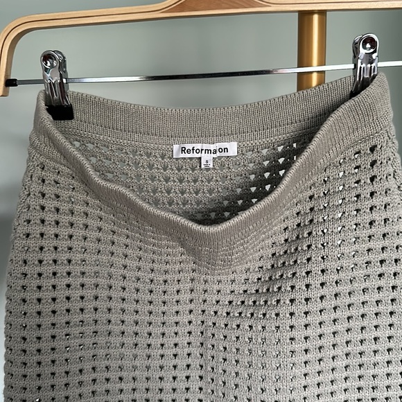 Reformation Woven Knit Two Piece Set - Picture 7 of 8